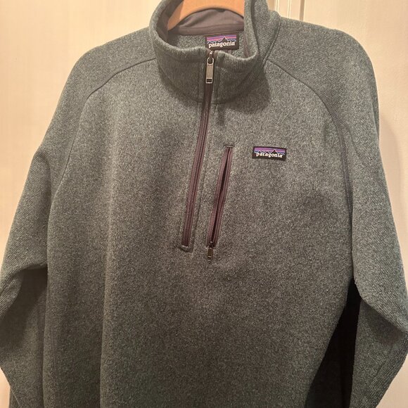 Patagonia Men's Better Sweater 1/4-Zip Fleece XL Stonewash Blue STY25522 - Picture 1 of 6